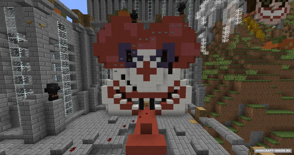 Halloween Horror Castle — Minecraft xarita, rasm 6