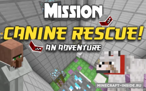 Mission – Mooshroom Rescue — Minecraft xarita, rasm 1
