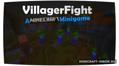 Villager Fight — Minecraft xarita, rasm 1