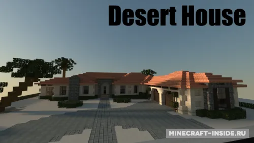 Desert House — Minecraft xarita, rasm 1