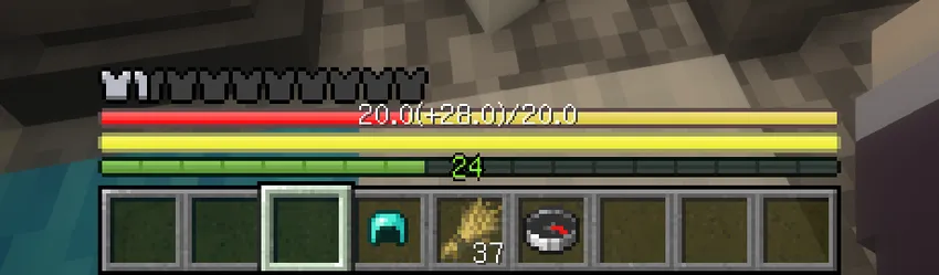 AsteorBar — Minecraft mod, rasm 2