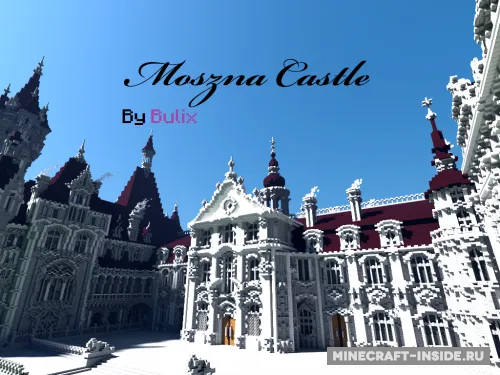 The Moszna Castle — Minecraft xarita, rasm 1