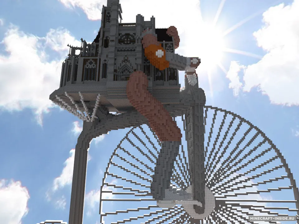 Progressive Cathedral — Minecraft xarita, rasm 3