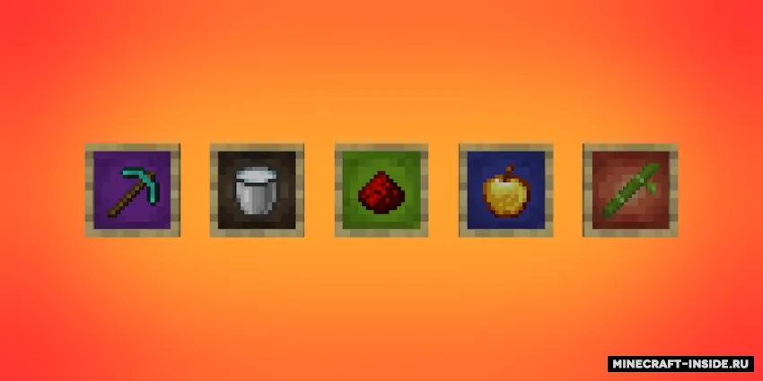Dyed Item Frames — Minecraft mod, rasm 2