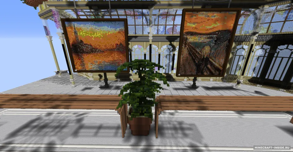 Minecraft Pixel Gallery — Minecraft xarita, rasm 4