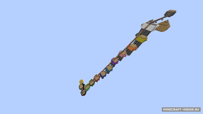 Don’t Dig Straight Down — Minecraft xarita, rasm 3