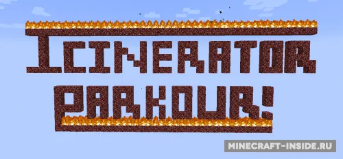 Incinerator Parkour — Minecraft xarita, rasm 1