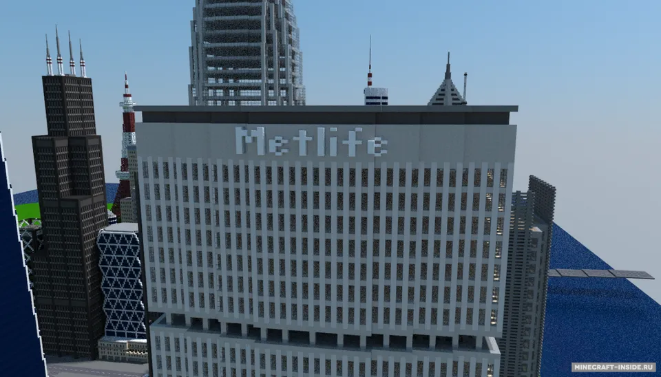 Metlife Tower — Minecraft xarita, rasm 2