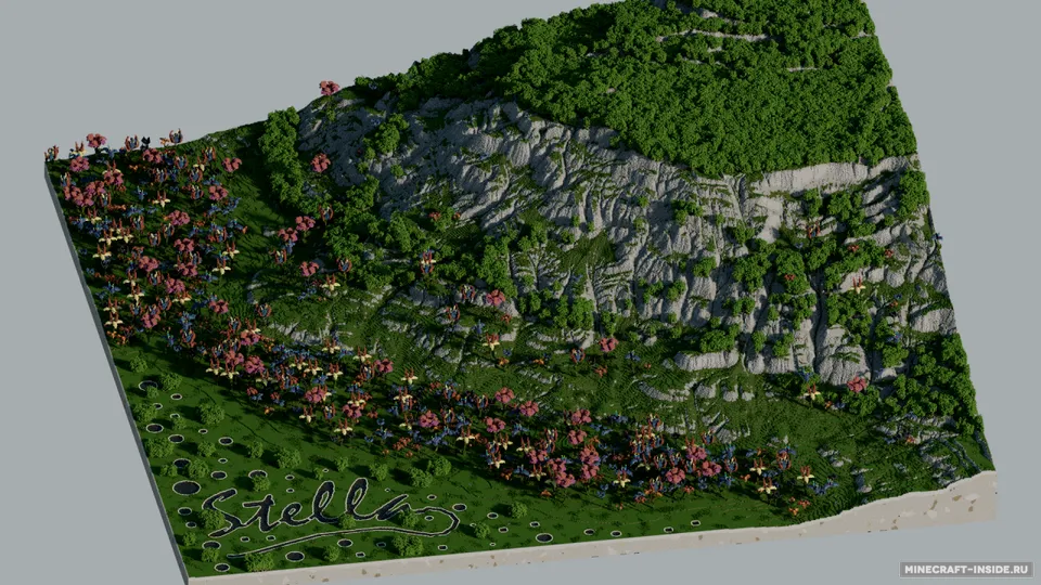 Kim's mountain — Minecraft xarita, rasm 4