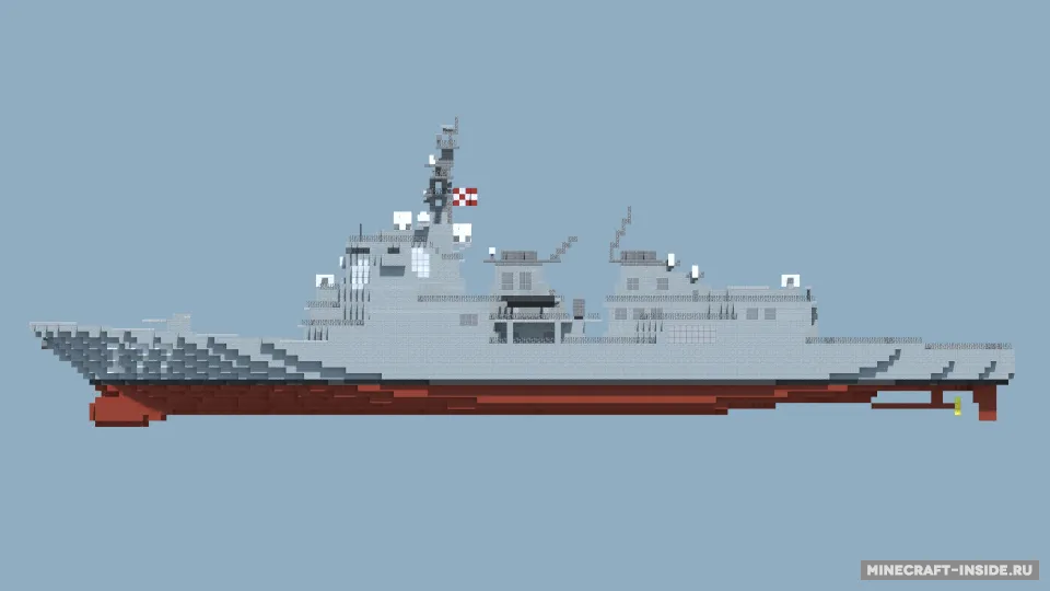 JMSDF Atago — Minecraft xarita, rasm 3