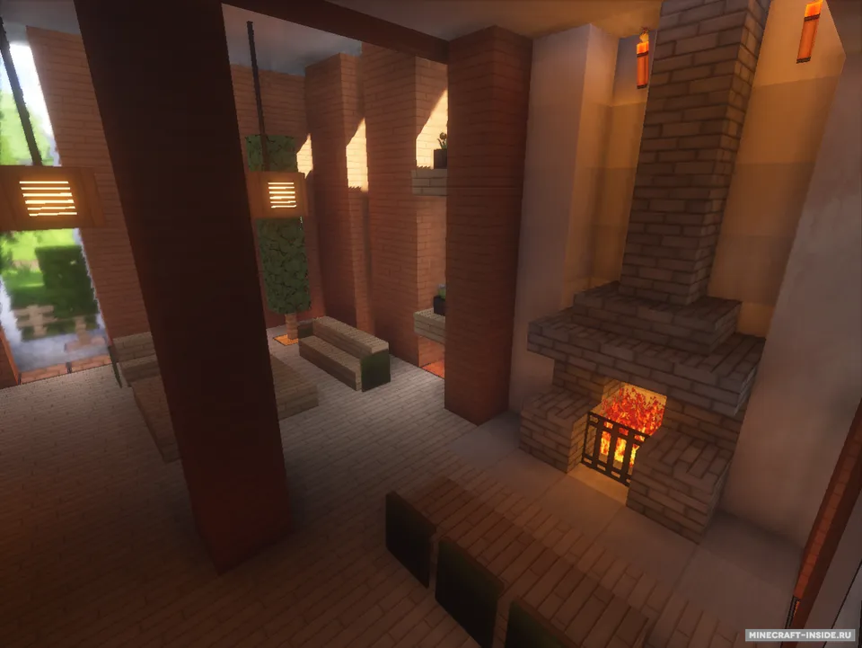 Modern House 35x35 — Minecraft xarita, rasm 3