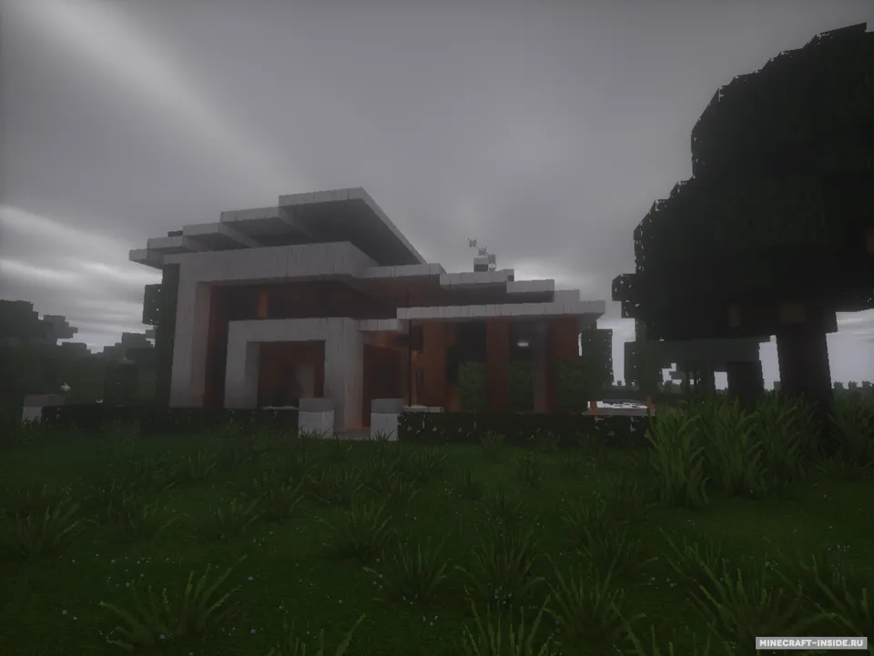 Modern House 35x35 — Minecraft xarita, rasm 7