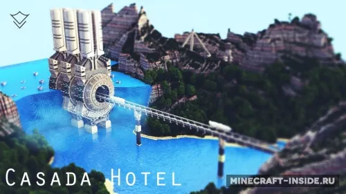 Cascada Hotel — Minecraft xarita, rasm 1