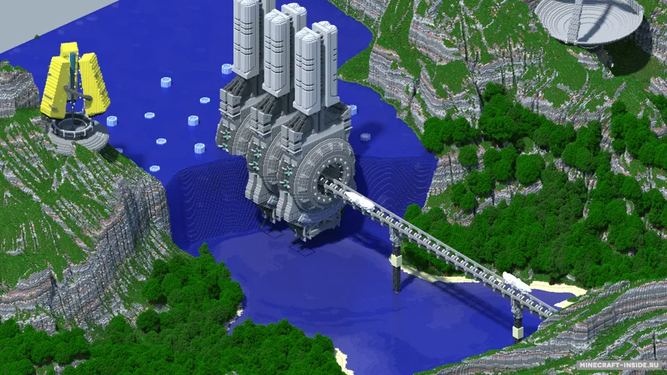 Cascada Hotel — Minecraft xarita, rasm 2