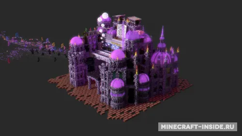 Piano Castle — Minecraft xarita, rasm 1