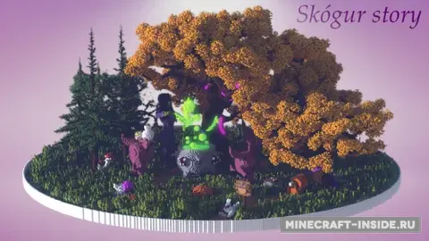 Skógur story