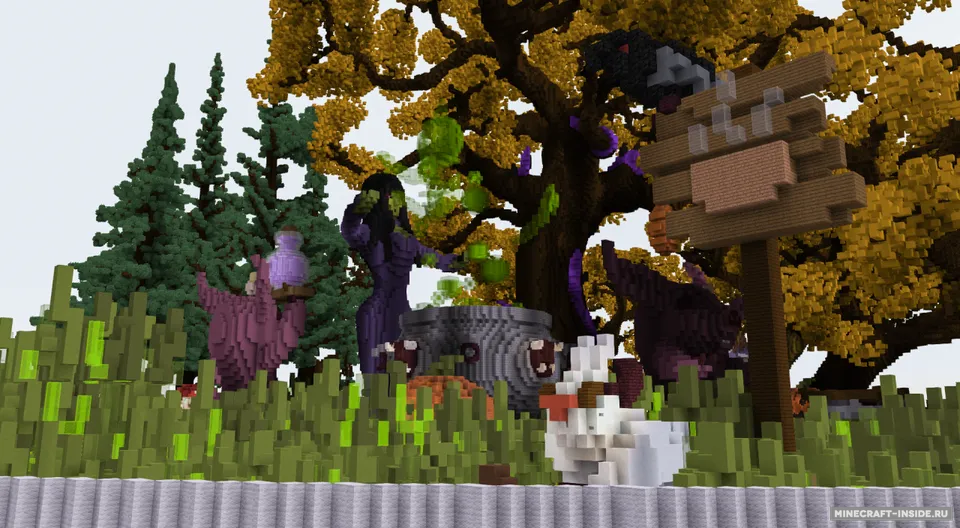 Skógur story — Minecraft xarita, rasm 4
