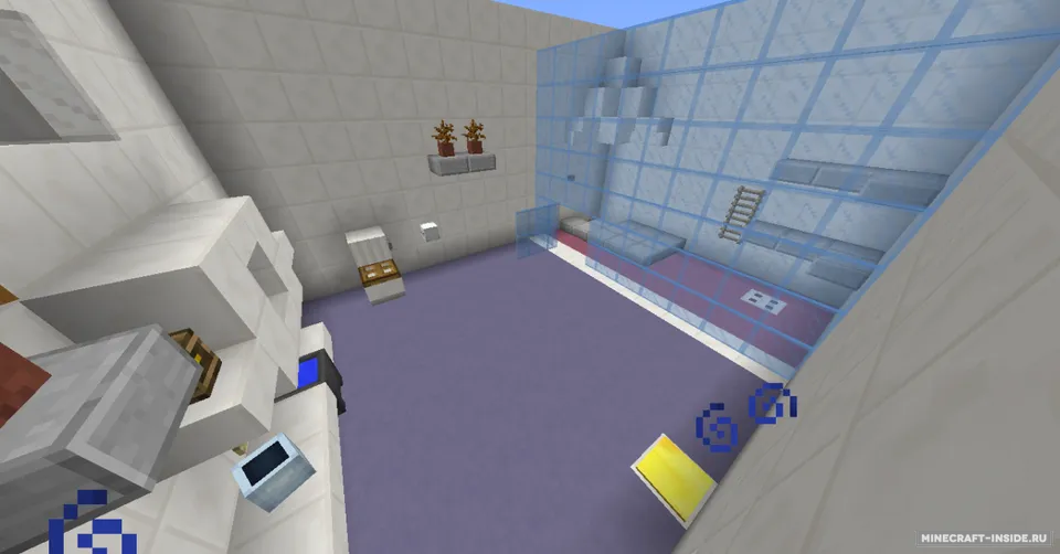 Crazy Hidden Buttons — Minecraft xarita, rasm 1