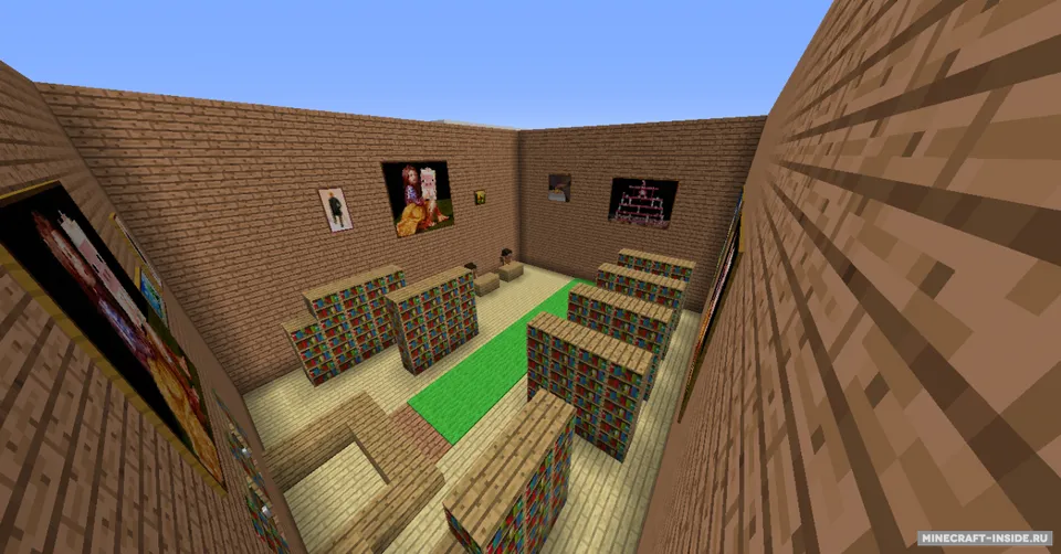 Crazy Hidden Buttons — Minecraft xarita, rasm 2