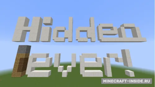 Hidden Lever — Minecraft xarita, rasm 1