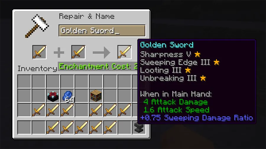 Enchantment Level Cap Indicator — Minecraft mod, rasm 4