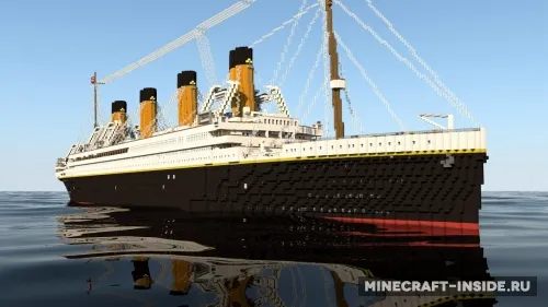 RMS Gigantic — Minecraft xarita, rasm 1