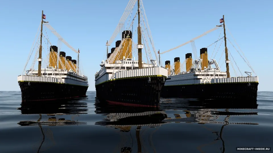 RMS Gigantic — Minecraft xarita, rasm 2