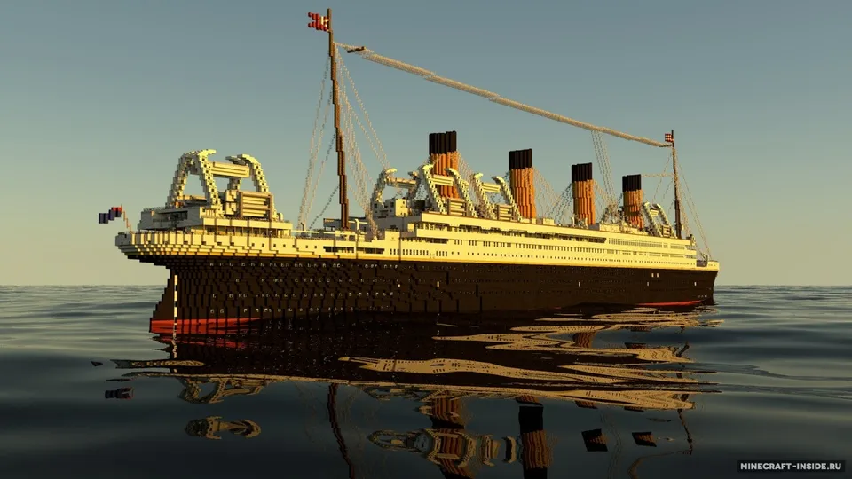 RMS Gigantic — Minecraft xarita, rasm 4