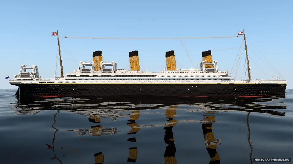RMS Gigantic — Minecraft xarita, rasm 5