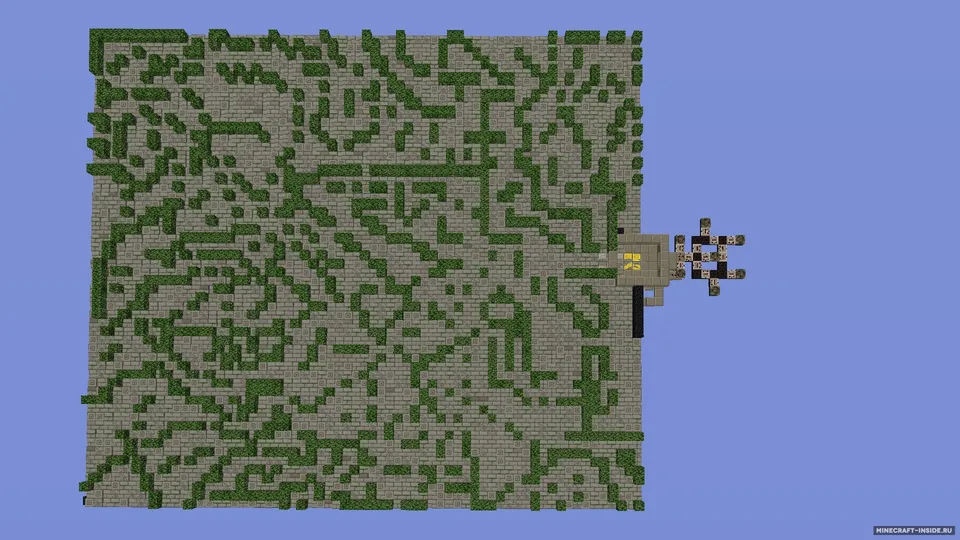 Hardcore MAZE — Minecraft xarita, rasm 2
