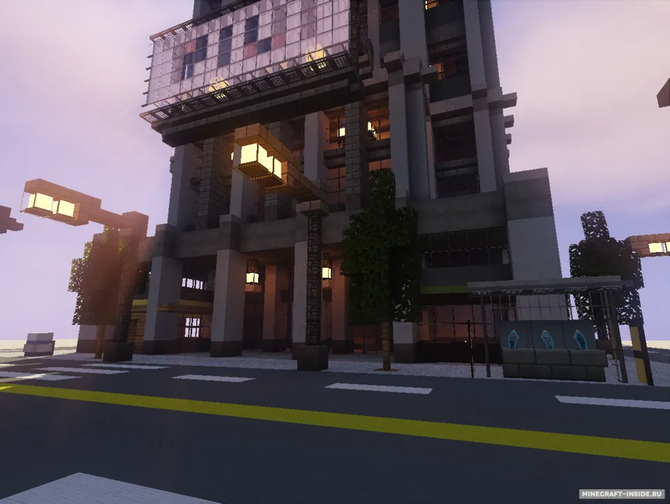 Modern Building 2 — Minecraft xarita, rasm 4