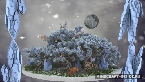The Last Snow of the Spring — Minecraft xarita, rasm 1