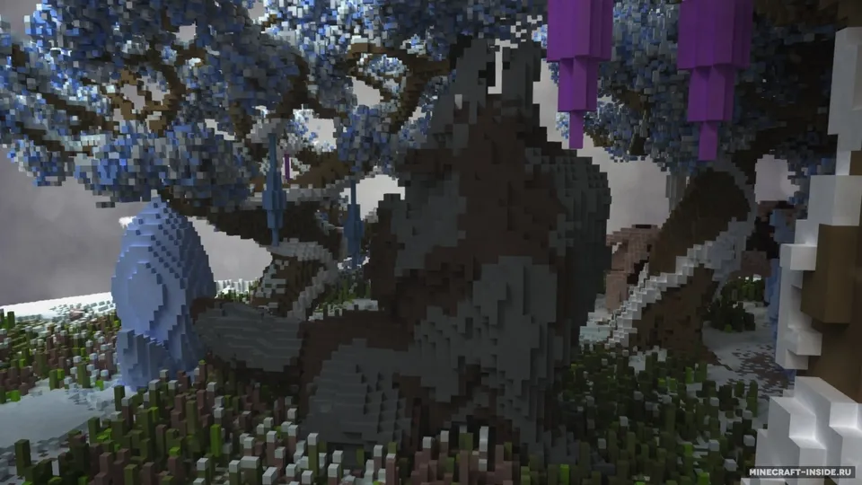 The Last Snow of the Spring — Minecraft xarita, rasm 6