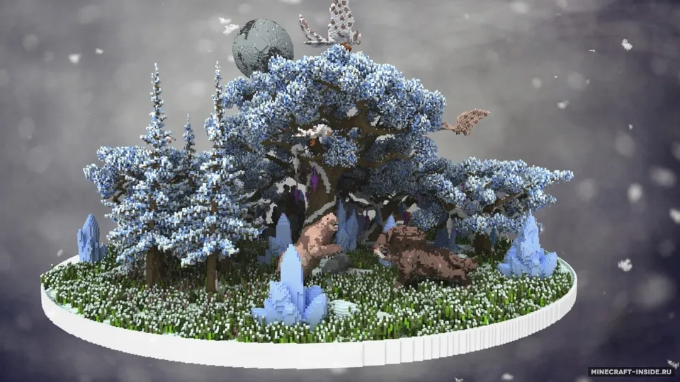 The Last Snow of the Spring — Minecraft xarita, rasm 7