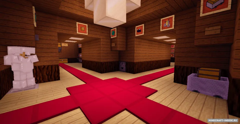 The World’s Safest Redstone House — Minecraft xarita, rasm 2