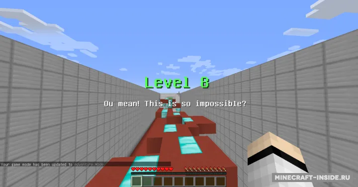 Jump Now — Minecraft xarita, rasm 1