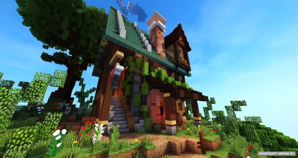 Tudor style house — Minecraft xarita, rasm 4
