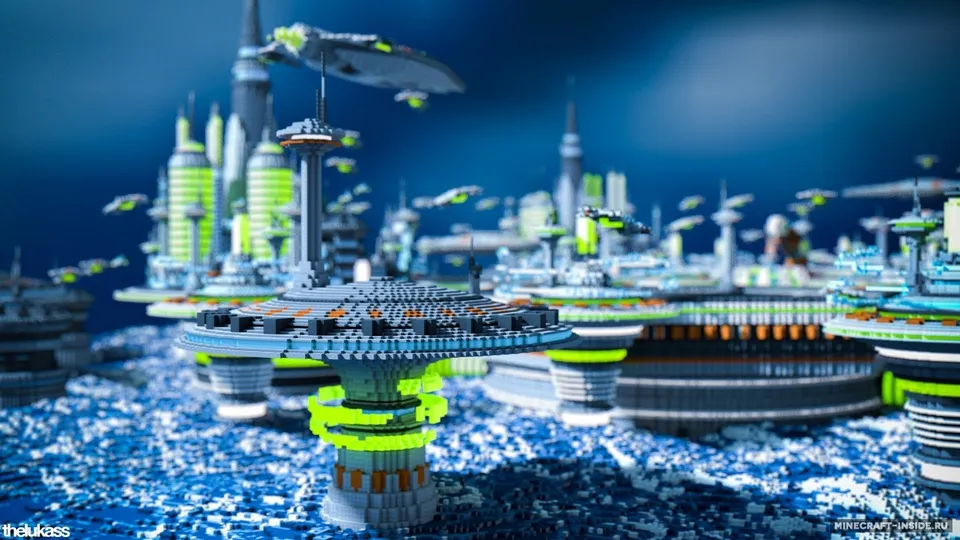 City of Valzuha — Minecraft xarita, rasm 2