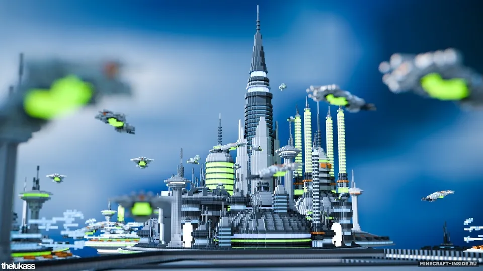 City of Valzuha — Minecraft xarita, rasm 4