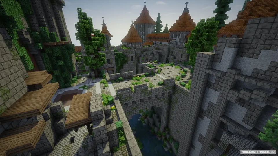 Overwatch - Eichenwalde Castle — Minecraft xarita, rasm 2