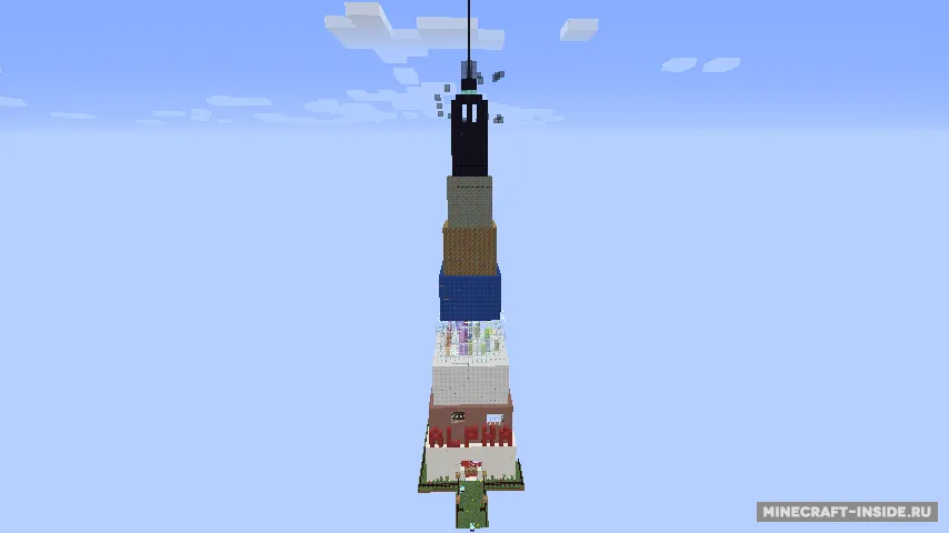 Alpha Tower Parkour — Minecraft xarita, rasm 3