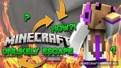 Unlikely Escape — Minecraft xarita, rasm 1