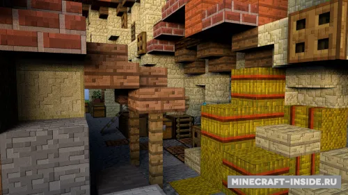 VILLAGE ROMAIN — Minecraft xarita, rasm 1