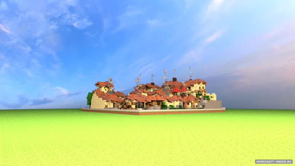 VILLAGE ROMAIN — Minecraft xarita, rasm 6