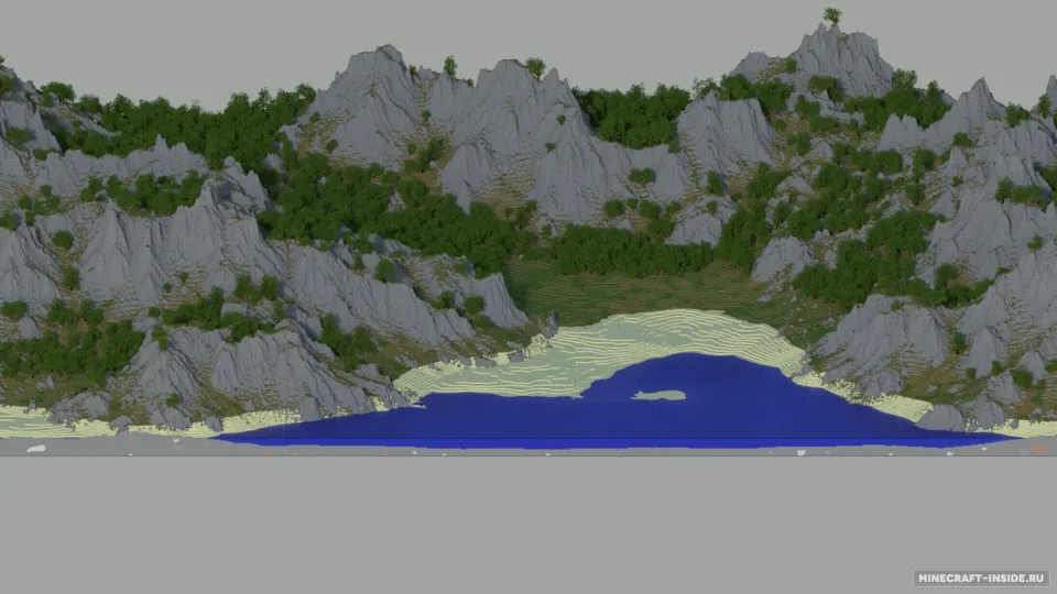 Hidden Beach — Minecraft xarita, rasm 3