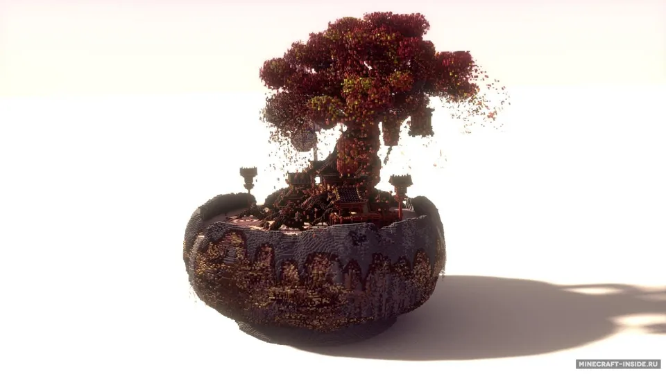 Autumn Wind of the Red Leaf Maple — Minecraft xarita, rasm 2