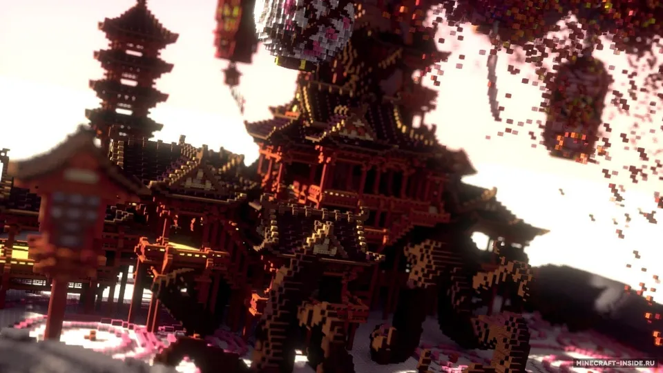 Autumn Wind of the Red Leaf Maple — Minecraft xarita, rasm 3