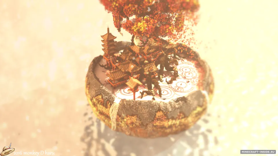 Autumn Wind of the Red Leaf Maple — Minecraft xarita, rasm 4
