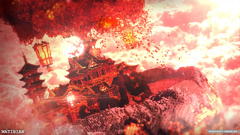 Autumn Wind of the Red Leaf Maple — Minecraft xarita, rasm 6