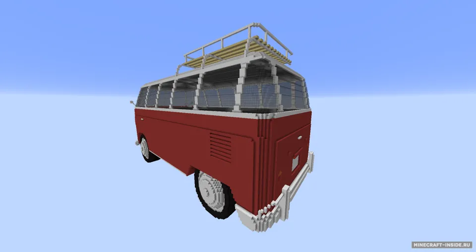 Volkswagen T1 Bus — Minecraft xarita, rasm 3